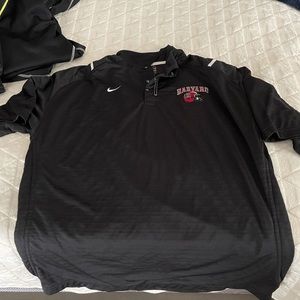 Harvard Football Nike Golf Polo
